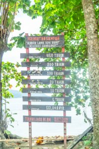 Papan Peringatan Sampah Papan Peringatan Sampah